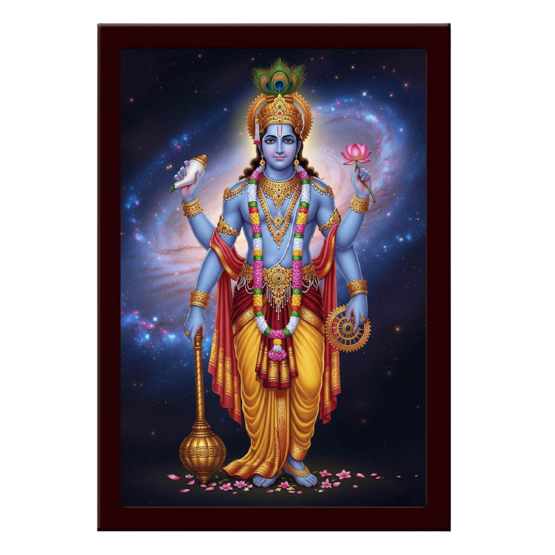 Divine Vishnu Frame Design