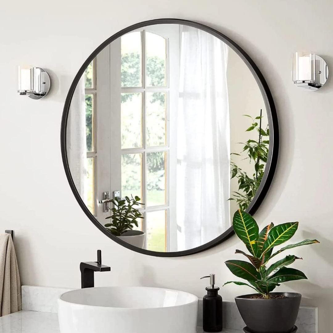 Modern Round Bathroom Mirror